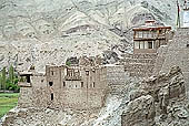 Basgo gompa Ladakh Stock pictures